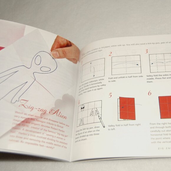 Origami Magic Book by Steve & Megumi Biddle, 80 Pages - Picture 3 of 5